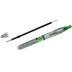 Galery – Esferografica pilot ecoball plastico reciclado tinta de oleo ponta de esfera 1 mm cor verde – 10 unidades0