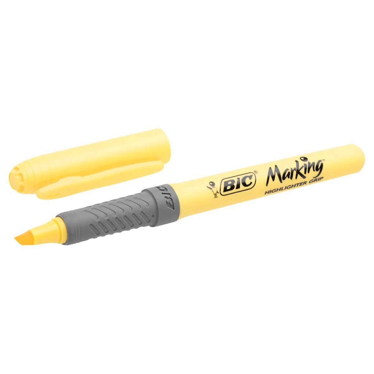 Galery – Caixa metalica bic 4 gelocity quick dry cores sortidas + 4 fluor grip cores pastel sortidas0