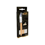 Galery – Set oferta bic 50 aniversario 2 quatro cores ouro mate + 1 shine prata0