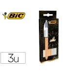 Thumbnail-Set oferta bic 50 aniversario 2 quatro cores ouro mate + 1 shine prata