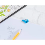 Galery – Apara lapis liderpapel metalico 1 uso cor azul0