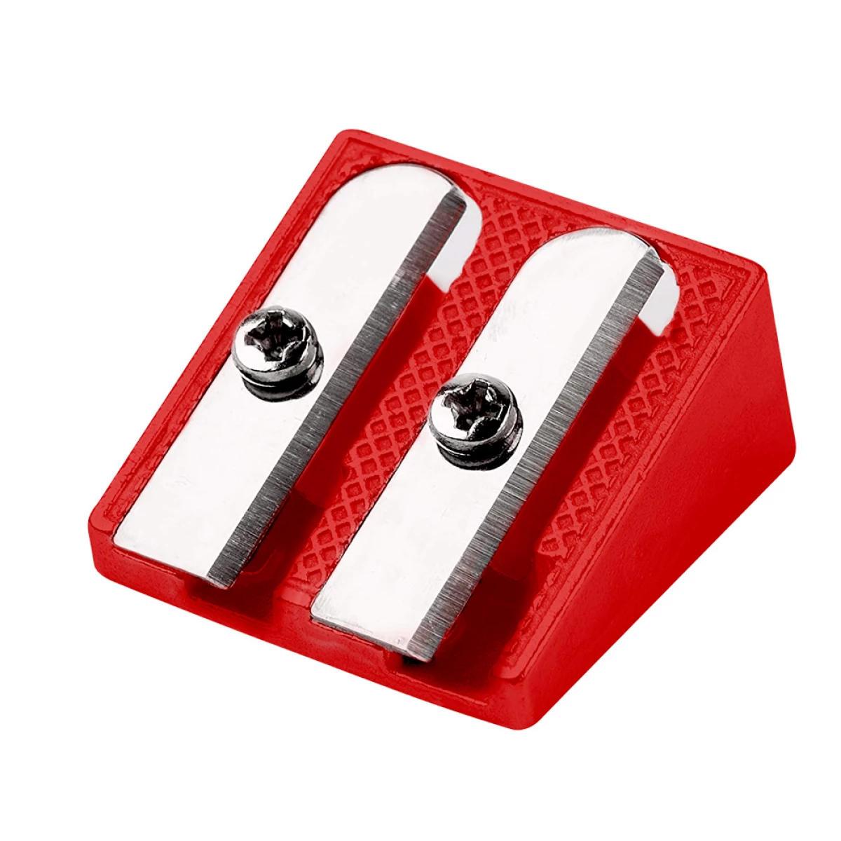 Galery – Apara lapis liderpapel metalico 2 usos cor vermelho0