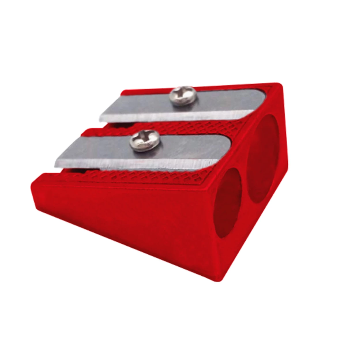 Galery – Apara lapis liderpapel metalico 2 usos cor vermelho0