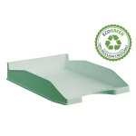 Galery – Bandeja de secretaria archivo 2000 ecogreen plastico 100% reciclado e reciclavel empilhavel din a4 cor verde pastel0