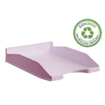 Galery – Bandeja de secretaria archivo 2000 ecogreen plastico 100% reciclado e reciclavel empilhavel din a4 cor rosa pastel0