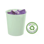 Galery – Cesto de papeis archivo 2000 ecogreen plastico 100% reciclavel 18 litros cor verde pastel0