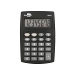 Galery – Calculadora liderpapel de bolso xf01 8 digitos pilhas cor preto 99x64x9 mm0