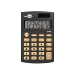 Galery – Calculadora liderpapel de bolso xf05 8 digitos solar e pilhas cor preto 98x62x8 mm0