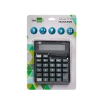 Galery – Calculadora liderpapel de secretaria xf16 8 digitos solar e pilhas cor preto 127x105x24 mm0