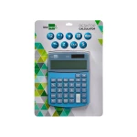 Galery – Calculadora liderpapel de secretaria xf28 12 digitos solar e pilhas cor azul 155x115x25 mm0