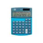 Galery – Calculadora liderpapel de secretaria xf28 12 digitos solar e pilhas cor azul 155x115x25 mm0