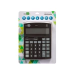 Galery – Calculadora liderpapel de secretaria xf30 12 digitos taxas solar e pilhas cor preto 190x140x25 mm0