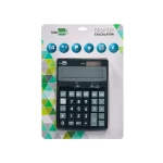 Galery – Calculadora liderpapel de secretaria xf31 14 digitos solar e pilhas cor preto 170x122x35 mm0