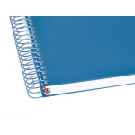 Galery – Caderno espiral liderpapel din a5 antartik capa forrada 120 f 100 gr quadricula 5 mm 5 bandas cor azul escuro0