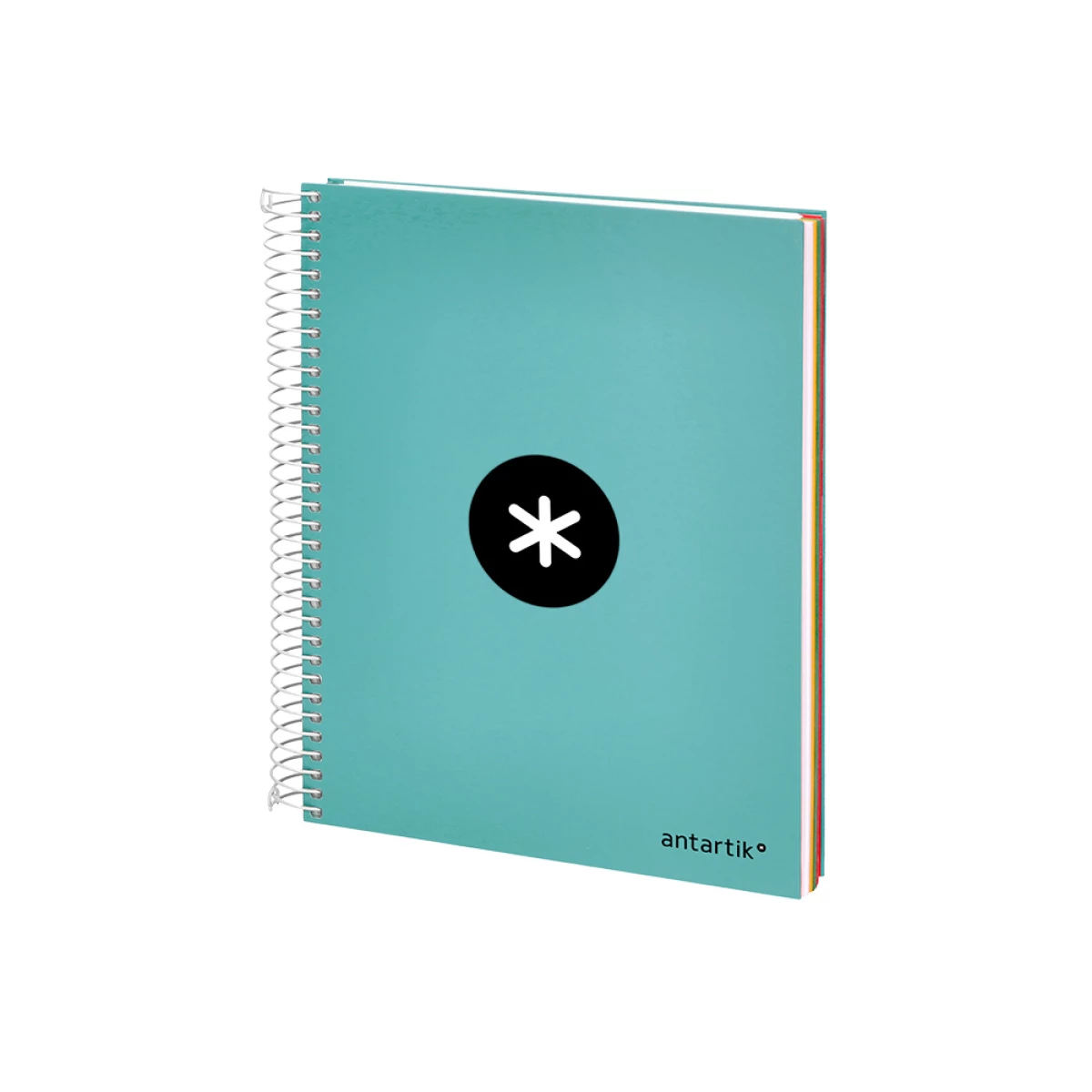 Galery – Caderno espiral liderpapel din a5 antartik capa forrada 120 f 100 gr pautado 5 mm 5 bandas cor menta0