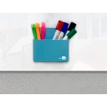 Galery – Porta lapis liderpapel plastico magnetico cor azul 125x75x40 mm0