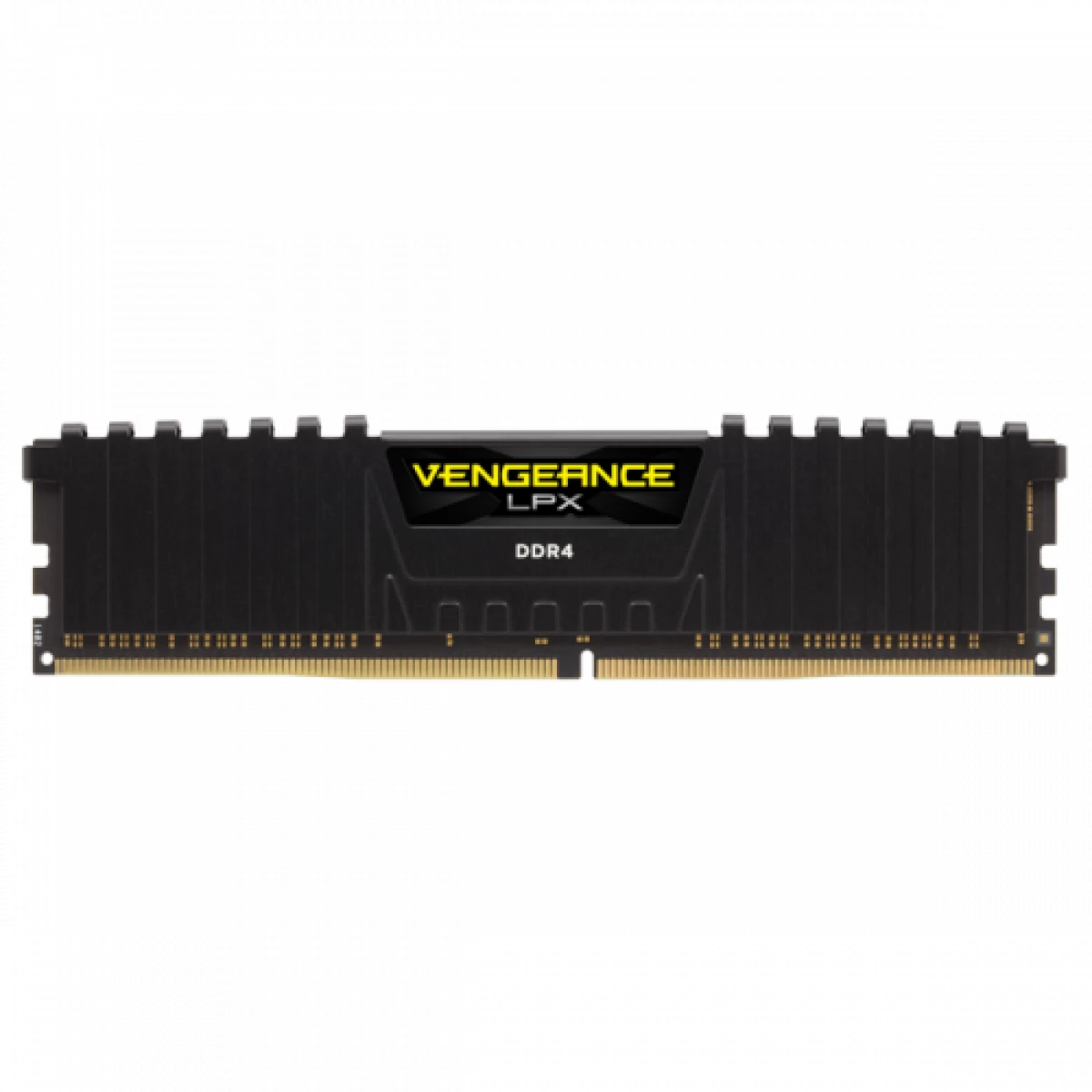 Thumbnail-DDR4, 3200MHz 16GB 1x16GB Dimm, Unbuffered, Dual Rank, 16-20-20-38, XMP 2.0, Vengeance LPX black Heatspreader, Black PCB, 1.35V