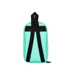 Galery – Estojo escolar antartik forma de mochila com bolso e 4 departamentos cor menta 230x50x120 mm0