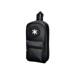 Galery – Estojo escolar antartik forma de mochila com bolso e 4 departamentos cor preto 230x50x120 mm0