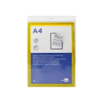 Galery – Moldura porta anuncios liderpapel magnetica din a4 suporte adesivo removivel cor amarelo0