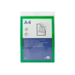 Galery – Moldura porta anuncios liderpapel magnetica din a4 suporte adesivo removivel cor verde0