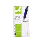 Galery – Esferografica q-connect sigma retratil 0,5 mm cor azul – 12 unidades0