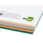 Galery – Cartolina liderpapel din a4 180 gr 25 cores sortidas pack de 100 unidades0