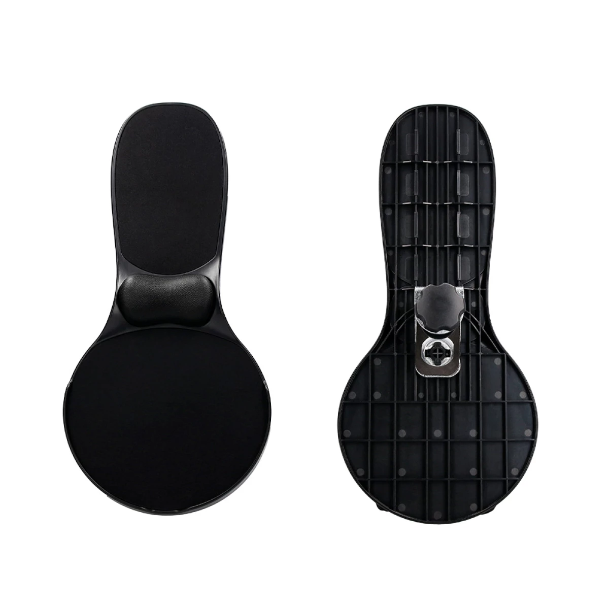 Galery – Apoio de bracos ergonomico q-connect com tapete de rato e apoio de pulsos preto 220x140x480 mm0