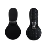 Galery – Apoio de bracos ergonomico q-connect com tapete de rato e apoio de pulsos preto 220x140x480 mm0