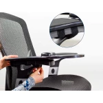 Galery – Apoio de bracos ergonomico q-connect com tapete de rato e apoio de pulsos preto 220x140x480 mm0