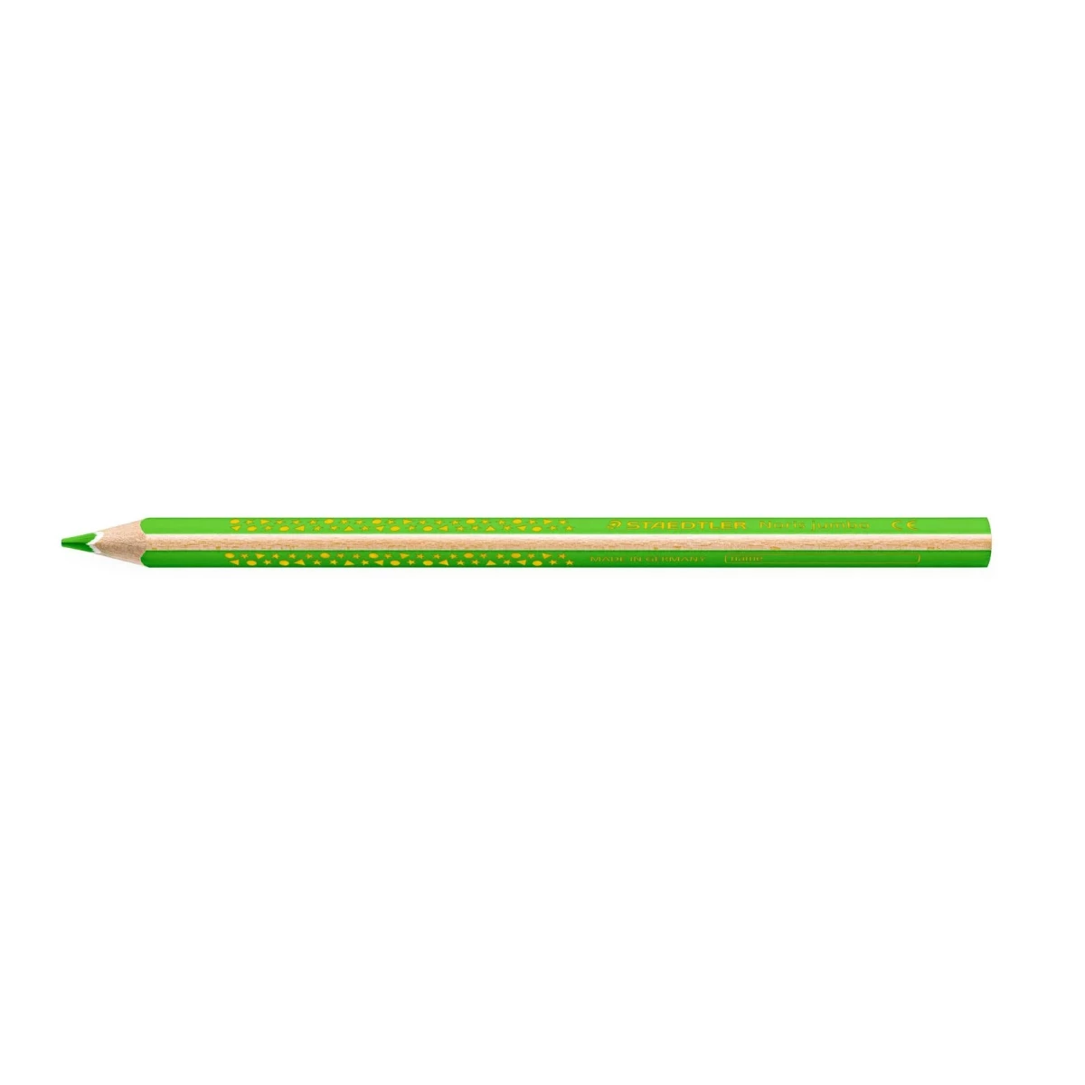 Thumbnail-Lápis colorido Staedtler Jumbo Noris 128 – grafite 4mm – Resistência à quebra – Design ergonômico – Cor verde claro