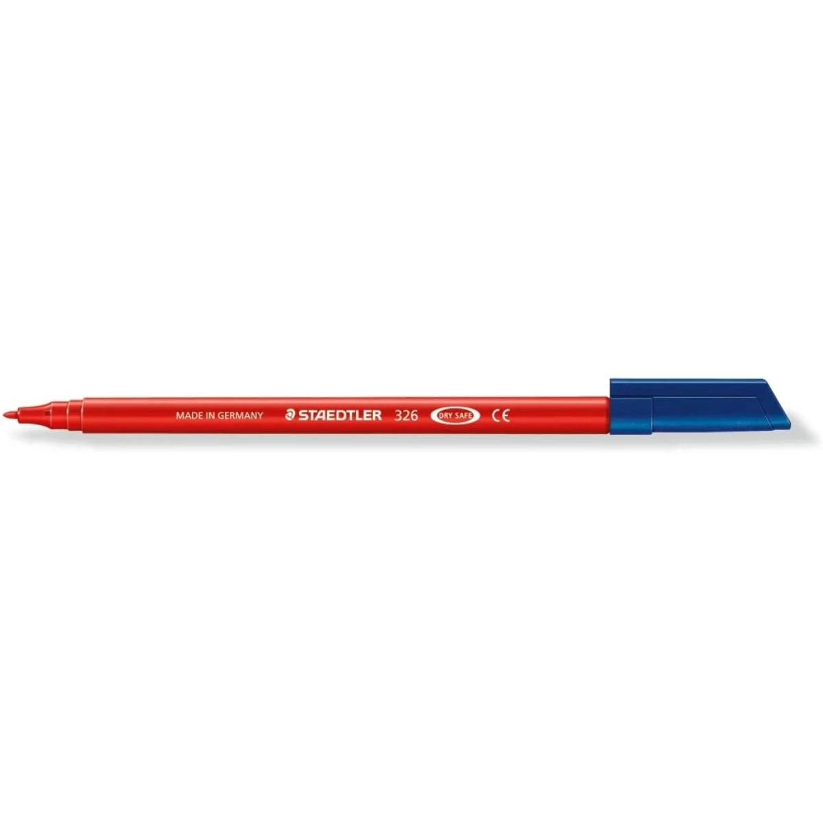 Thumbnail-Staedtler Noris 326 Fine Tip Marker – Stroke 1mm Approx – Tina Water Base – Cor Vermelho