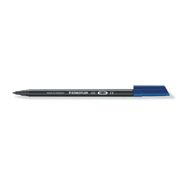 Thumbnail-Staedtler Noris 326 Fine Tip Marker – Stroke 1mm Approx – Tina Water Base – Cor Preto