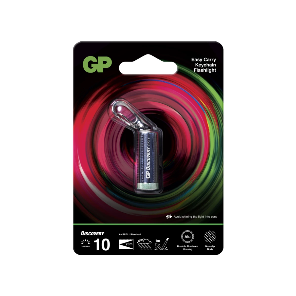 Thumbnail-Linterna gp led 10 lumenes llavero longitud 129 mm