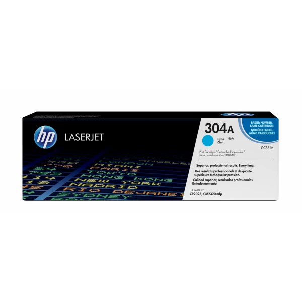 Thumbnail-HP Toner LaserJet Original 304A Ciano