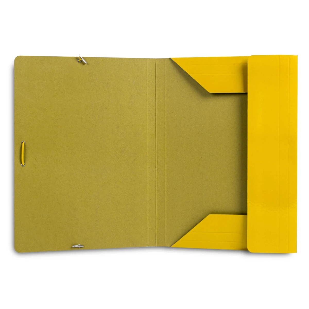 Galery – Pasta liderpapel de elasticos folio 3 abas cartao plastificado cor amarelo0