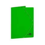 Galery – Pasta liderpapel de elasticos folio 3 abas cartao plastificado cor verde0