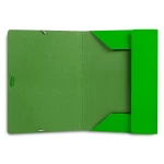 Galery – Pasta liderpapel de elasticos folio 3 abas cartao plastificado cor verde0