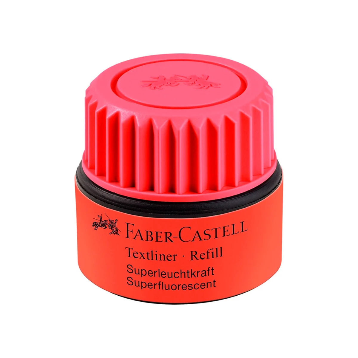 Galery – Tinta marcador faber castell fluorescente 1549 com sistema capilar cor vermelho frasco de 30 ml0