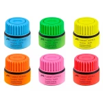 Galery – Tinta marcador faber castell fluorescente 1549 com sistema capilar cor verde frasco de 30 ml0