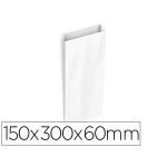 Thumbnail-Envelope basika celulose branco com fole s 150x300x60 mm pack de 25 unidades