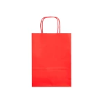 Galery – Saco de papel q-connect celulose vermelho l com asa torcida 320x400x14 mm – 25 unidades0