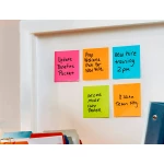 Galery – Bloco de notas adesivas post-it super sticky playful 76×76 mm 90 folhas 100% pefc pack de 6 unidades0