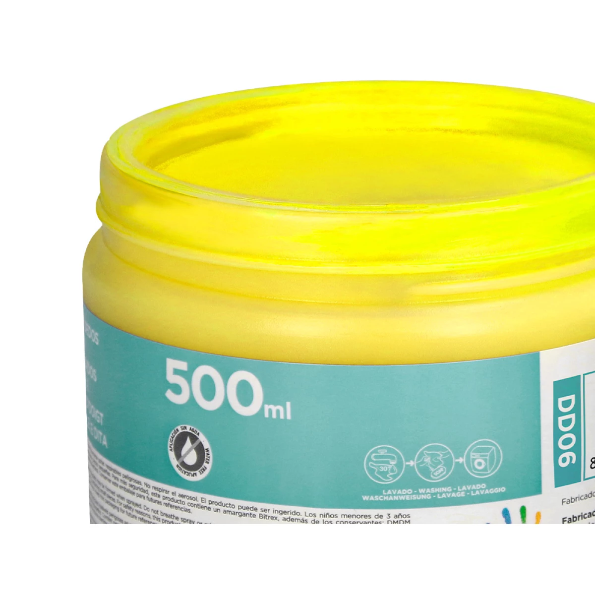 Galery – Pintura a dedos liderpapel frasco de 500 ml amarelo0