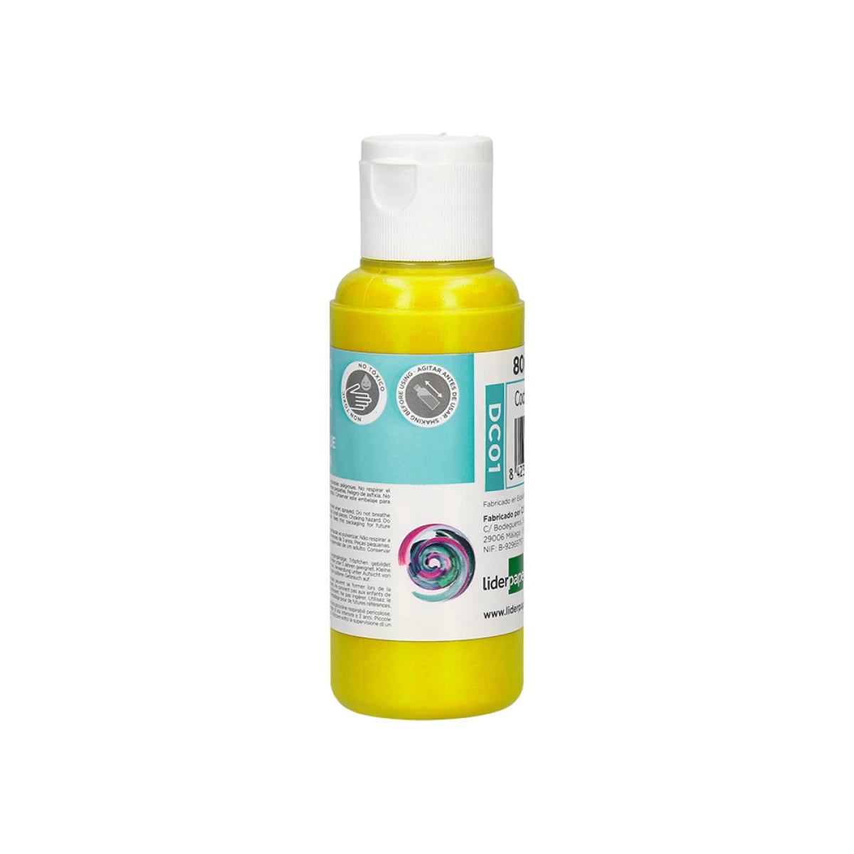 Galery – Pintura acrilica liderpapel frasco de 80 ml amarelo0