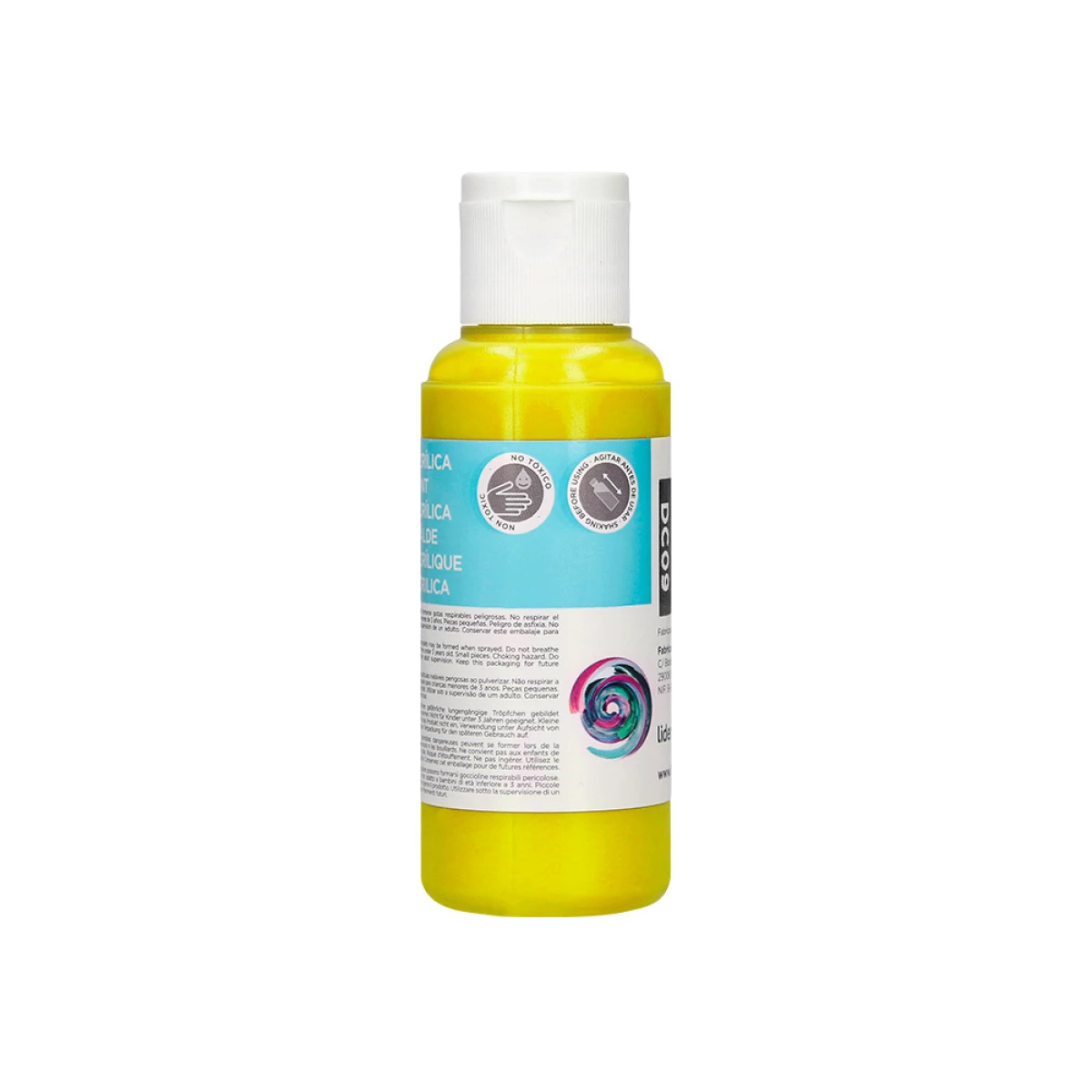 Galery – Pintura acrilica liderpapel frasco de 80 ml amarelo0