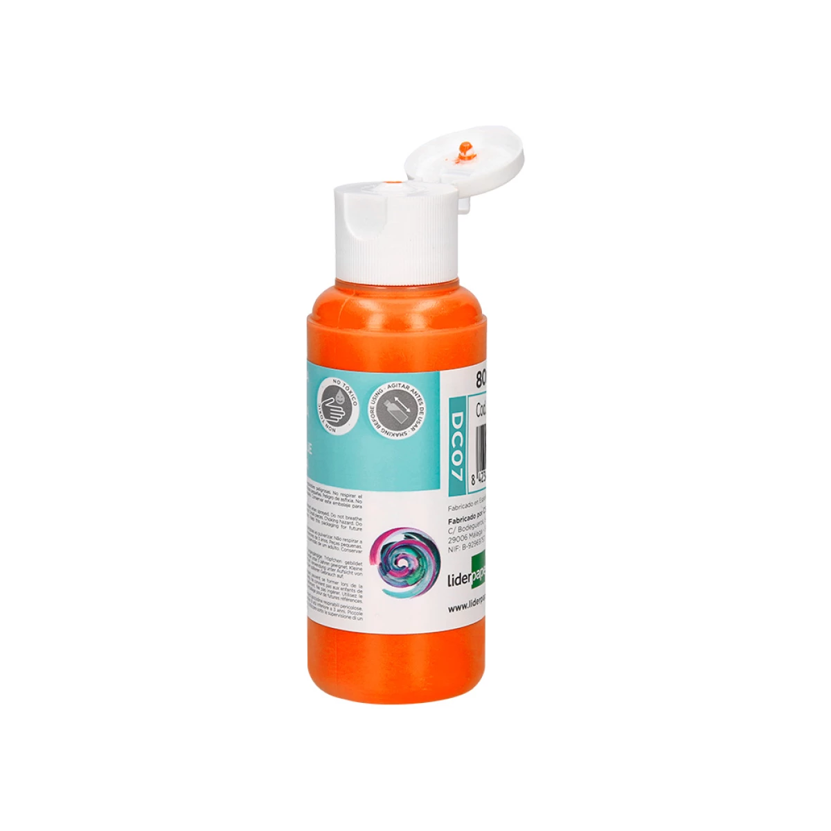 Galery – Pintura acrilica liderpapel frasco de 80 ml laranja0