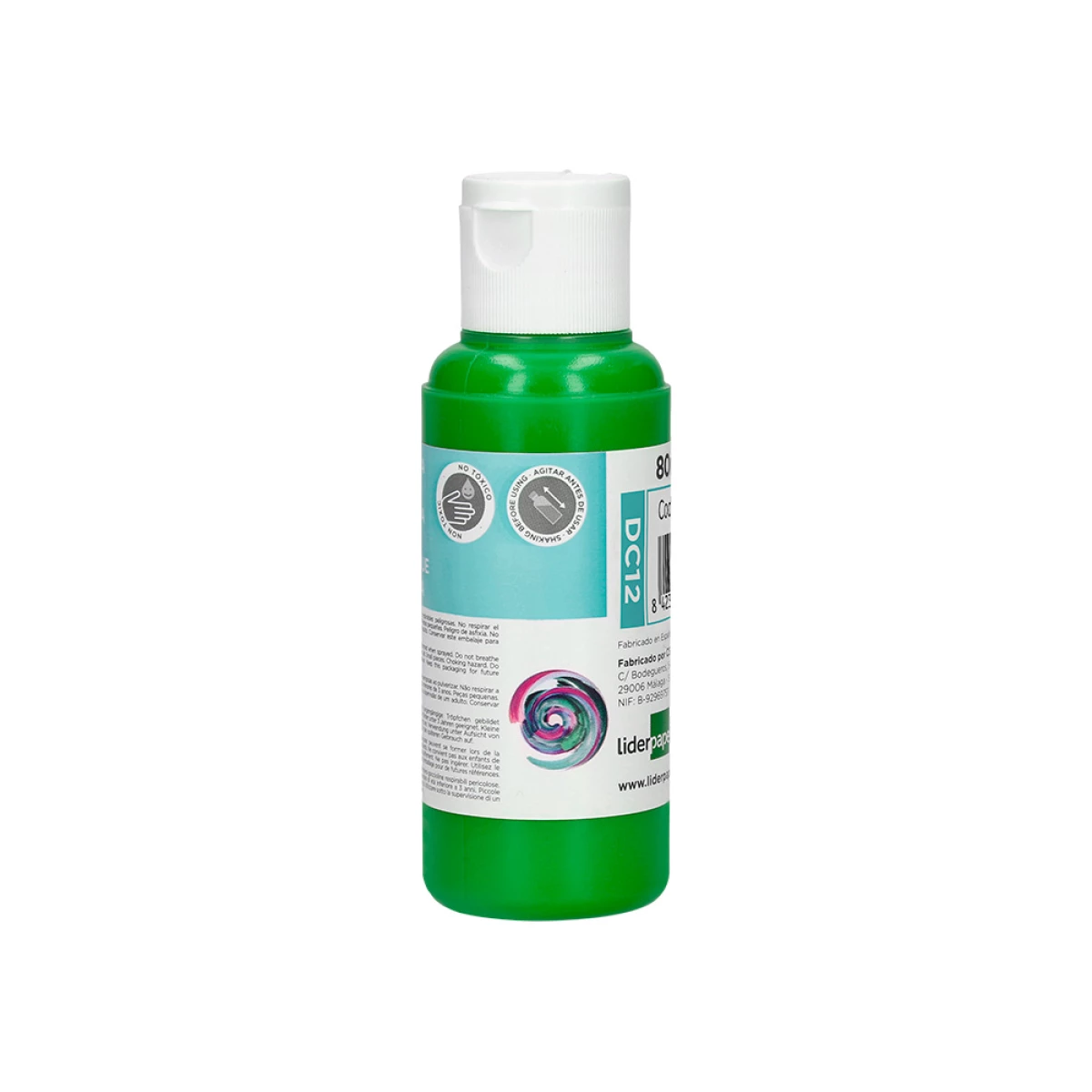 Galery – Pintura acrilica liderpapel frasco de 80 ml verde0