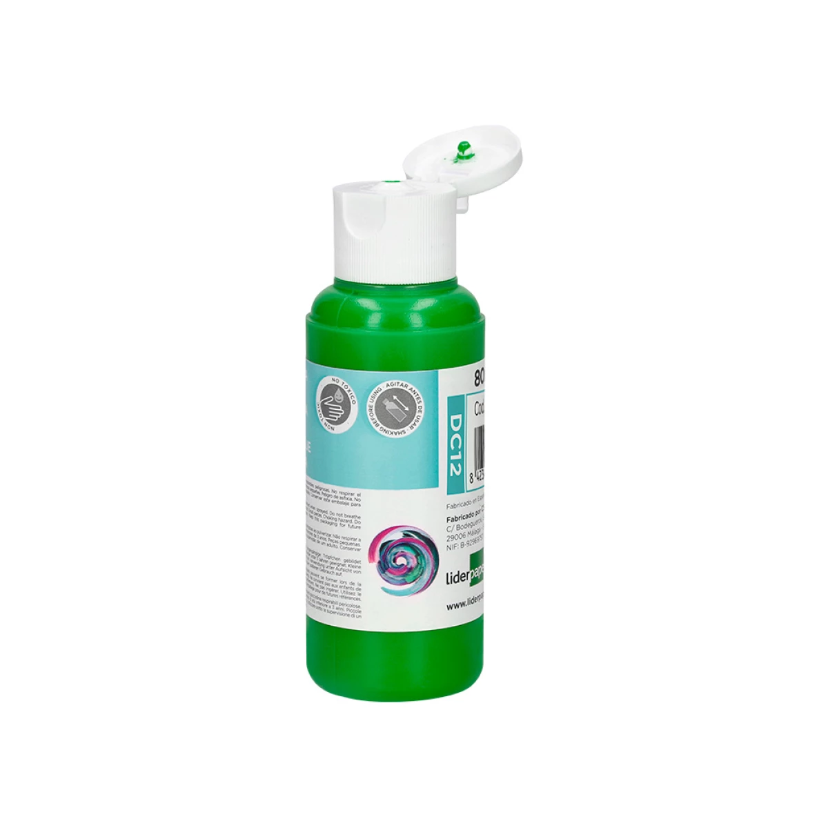 Galery – Pintura acrilica liderpapel frasco de 80 ml verde0