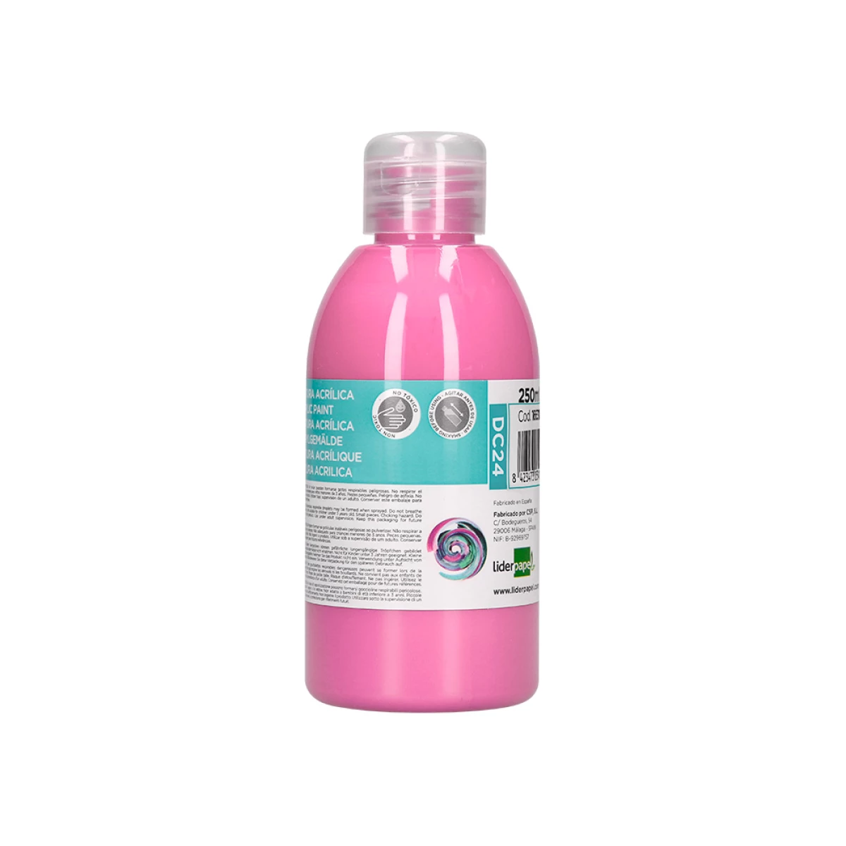 Galery – Pintura acrilica liderpapel frasco de 250 ml rosa0